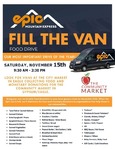 Food Drive<br/>Fill the Van with Epic Mountain Express