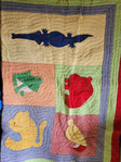 Company Store kids Twin Animal Quilt