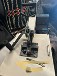 Heat press for garments
