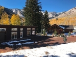 Basalt co<br/>Log cabin in Ruedi