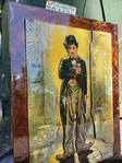 CHARLIE CHAPLIN WALL ART