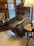 OKIN ELECTRIC LIFT CHAIR<br/>Assists standing.  Built-in heat and massage functions.
