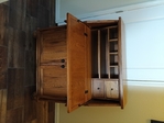 Oxford Oak Drop Leaf Laptop Desk