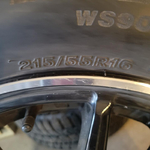 Bridgestone Blizzak Tires <br/>Bridgestone Blizzaks w/ wheels