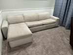 Queen Sleeper Sectional Couch (pull-out)