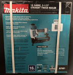 Makita 16 Straight Finish Nailer Model AF601