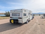 Vintage 16’ Camp Trailer Vintage 16’ Camp Trailer Vintage 16’ Camp Trailer Vintage 16’ Camp Trailer<br/>Stay warm and dry in this cute camper