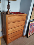 All Wood Bedroom Set + Dining Set, Sleeper Sofa, etc.