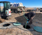 TCS Septic Pumping<br/>Residential & Commercial Septic Services
