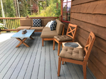 Pottery Barn Outdoor Teak Sectional
