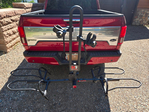 Hollywood heavy duty 2 bike rack with 2 inch reciever hitch lock.
