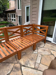 Pottery Barn Outdoor Teak Sectional