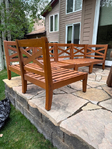 Pottery Barn Outdoor Teak Sectional