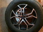 Set of 4 Mounted and Balanced Rivian Snow Tires & Rims - New Condition