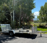 Platform Trailer<br/>2021 14' Aluma 7814 ST