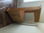 Corner TV Stand Oak