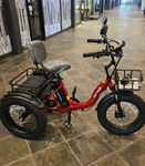 Brand New 2026 Narrak S180 Red Electric Bike<br/>NEW fully assembled Narrak 3 Wheel Fat Tire EBike
