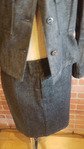 GUCCI DENIM JACKET W/ PENCIL SKIRT<br/>Gucci Denim Jacket/Skirt