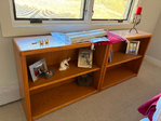 All Wood Bedroom Set + Dining Set, Sleeper Sofa, etc.