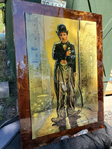 CHARLIE CHAPLIN WALL ART