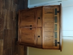 Oxford Oak Drop Leaf Laptop Desk