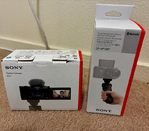 Sony ZV-1 Camera & Tripod Grip<br/>Sony ZV-1 Camera & Tripod Grip