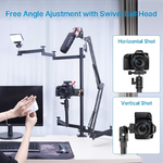 ULANZI Flexible Desk Mount Camera and Mic Mounts<br/>ULANZI Flexible Desk Mount Camera and Mic Mounts