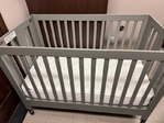 baby crib<br/>like new baby crib with mattress