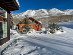 Basalt co<br/>Log cabin in Ruedi