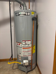 40,000 BTU 50-gallon A.O. Smith gas hot water tank