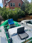 Hyside 16 foot Raft and trailer with frame and accessories<br/>Hyside Raft, Frame and Trailer for sale