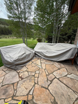 Pottery Barn Outdoor Teak Sectional