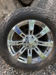Super premium 20" chrome rims. Chrome Rims & All Weather Tires