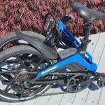 BLAUPUNKT FIETE 500 E-BIKE -  FOLDABLE FRAME<br/>Folding E-bike