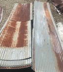 RUSTY BARN TIN