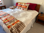 All Wood Bedroom Set + Dining Set, Sleeper Sofa, etc.